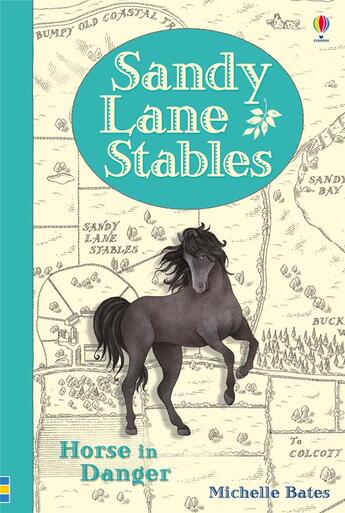 Couverture du livre « Sandy lane stables ; horse in danger » de Michelle Bates aux éditions Usborne