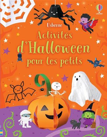 Couverture du livre « Activités d'Halloween pour les petits » de Kate Nolan et Collectif aux éditions Usborne