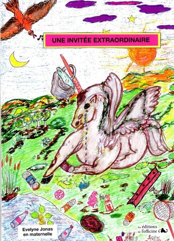 Couverture du livre « Une invitée extraordinaire » de Jonas Evelyne aux éditions L'officine