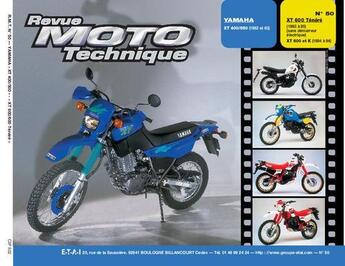 Couverture du livre « Rmt 50.2 yamaha xt 400s-550-xt600 tenere » de Etai aux éditions Etai