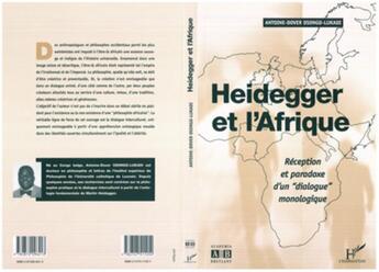 Couverture du livre « Heidegger et l'afrique - reception et paradoxe d'un 