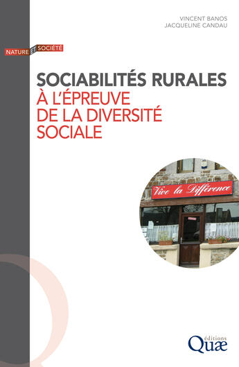 Couverture du livre « Sociabilites rurales a l'epreuve de la diversite sociale » de Quae aux éditions Quae