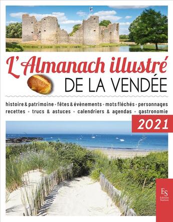 Couverture du livre « L'almanach illustré de la Vendée 2021 » de  aux éditions Editions Sutton