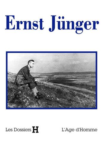 Couverture du livre « Ernst junger » de  aux éditions L'age D'homme