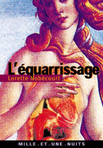 Couverture du livre « Equarrissage » de Lorette Nobecourt aux éditions Mille Et Une Nuits