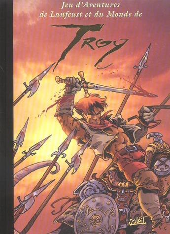 Couverture du livre « Lanfeust de Troy Hors-Série : jeu d'aventures de Lanfeust et du monde de Troy » de Christophe Arleston et Didier Tarquin aux éditions Soleil