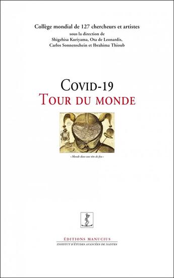 Couverture du livre « Tour du monde du covid » de  aux éditions Manucius