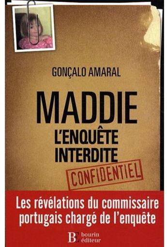 Couverture du livre « Maddie, l'enquête interdite » de Amaral G aux éditions Les Peregrines