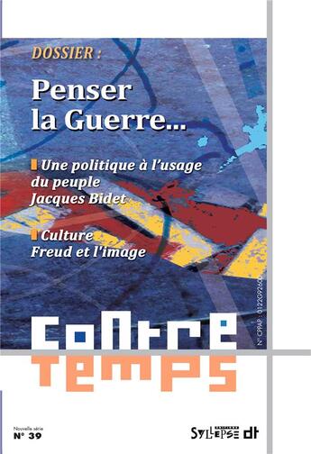 Couverture du livre « Penser la guerre » de Francis Sitel aux éditions Syllepse