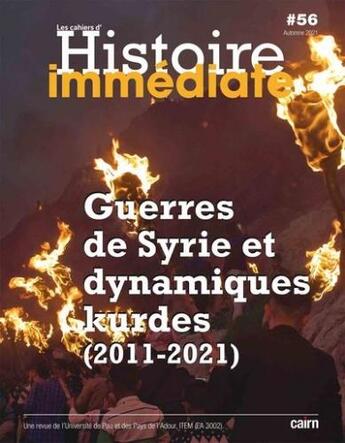 Couverture du livre « Cahier d'histoire immediate n 56 » de Laurent Jalabert aux éditions Cairn