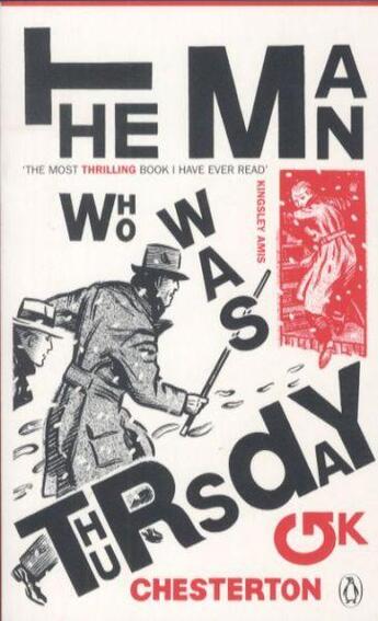 Couverture du livre « THE MAN WHO WAS THURSDAY » de G. K. Chesterton aux éditions Penguin Books Uk