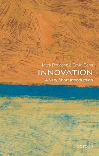 Couverture du livre « Innovation: A Very Short Introduction » de Gann David aux éditions Oup Oxford