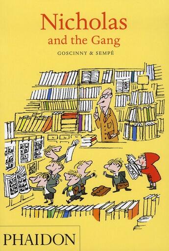 Couverture du livre « Nicholas and the gang » de Rene Goscinny aux éditions Phaidon Jeunesse