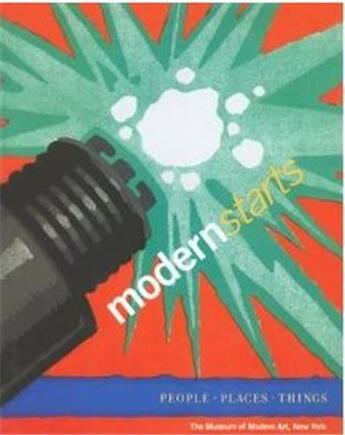Couverture du livre « Modern starts people, places, things » de John Elderfield aux éditions Moma