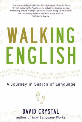 Couverture du livre « Walking English » de David Crystal aux éditions Overlook