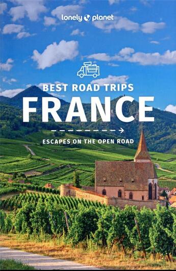 Couverture du livre « France's best road trips - 3ed - anglais » de Lonely Planet Eng aux éditions Lonely Planet France