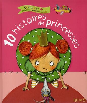 Couverture du livre « 10 histoires de princesses » de  aux éditions Fleurus