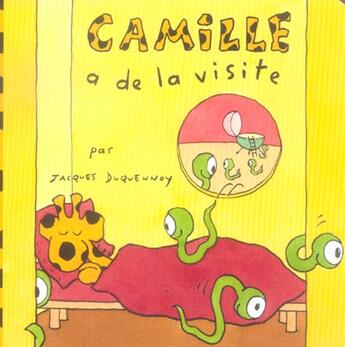 Couverture du livre « Camille a de la visite » de Jacques Duquennoy aux éditions Albin Michel