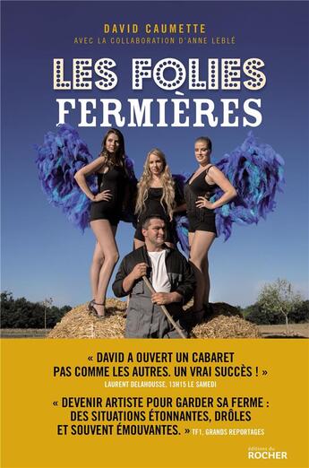 Couverture du livre « Les folies fermières » de Caumette David aux éditions Rocher