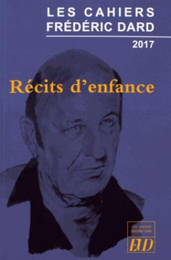 Couverture du livre « Cahiers frederic dard 2017 » de Galli Hugues/Gautier aux éditions Pu De Dijon