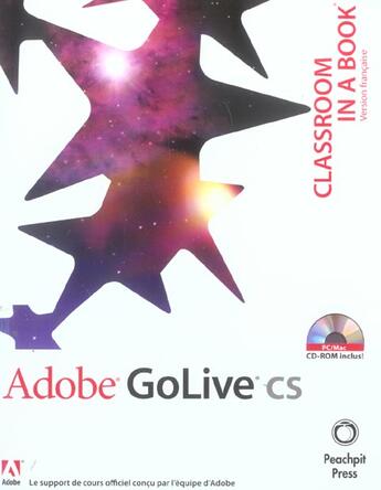 Couverture du livre « Adobe golive cs » de  aux éditions Pearson