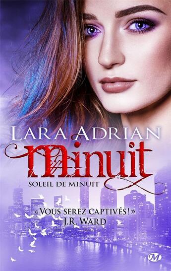 Couverture du livre « Minuit : soleil de minuit » de Lara Adrian aux éditions Milady