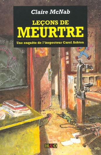 Couverture du livre « Leçons de meurtre » de Claire Mcnab aux éditions H&o