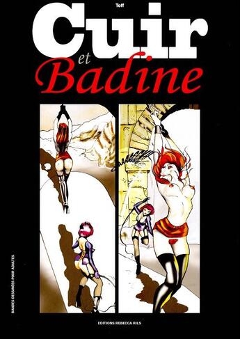 Couverture du livre « Cuir et Badine » de Toff aux éditions Rebecca Rils