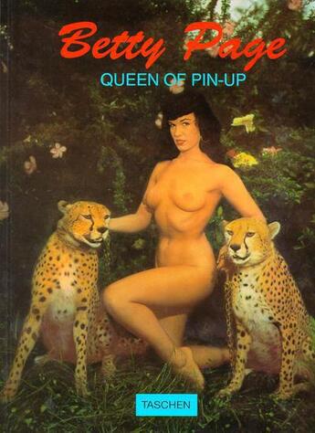 Couverture du livre « Betty page, queen of pin-up » de  aux éditions Taschen