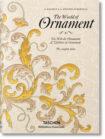 Couverture du livre « World of ornament » de  aux éditions Taschen