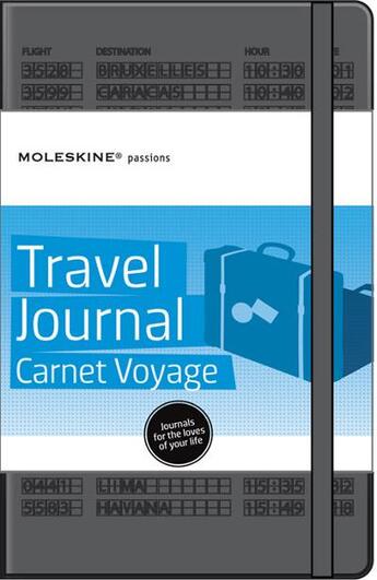 Couverture du livre « Carnets passion ; voyage » de Moleskine aux éditions Moleskine