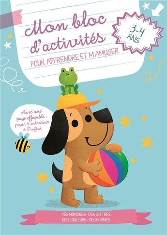 Couverture du livre « Le chien bloc activites » de  aux éditions Yoyo Books