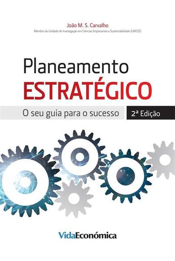 Couverture du livre « Planeamento Estratégico (2ª Edição) » de Carvalho Joao M. S. aux éditions Epagine