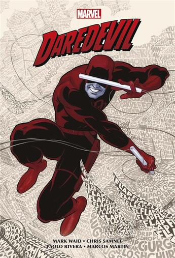 Couverture du livre « Daredevil par Mark Waid Tome 1 » de Mark Waid et Collectif aux éditions Panini