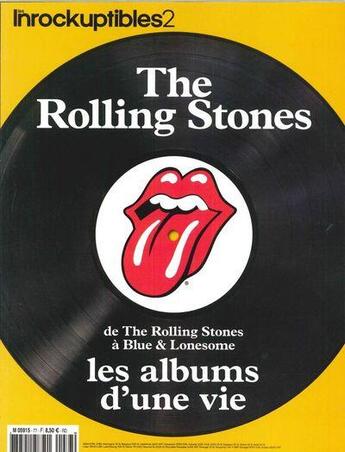 Couverture du livre « Les inrocks2 n 77 les rolling stones une vie en albums septembre 2017 » de  aux éditions Les Inrocks