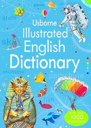 Couverture du livre « Illustrated english dictionary » de Jane Bingham aux éditions Usborne