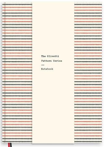 Couverture du livre « Olivetti pattern series notebook /anglais » de  aux éditions Princeton Architectural