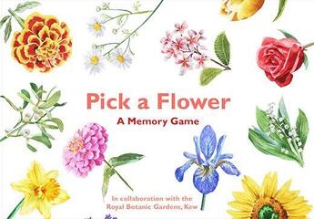 Couverture du livre « Pick a flower a memory game /anglais » de Day Anna aux éditions Laurence King