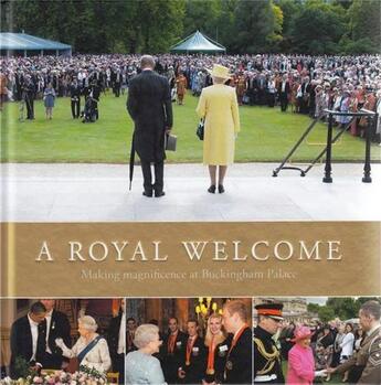 Couverture du livre « A royal welcome » de Reynolds Anna aux éditions Royal Collection