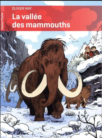 Couverture du livre « La vallée des mammouths » de Olivier May aux éditions Pere Castor