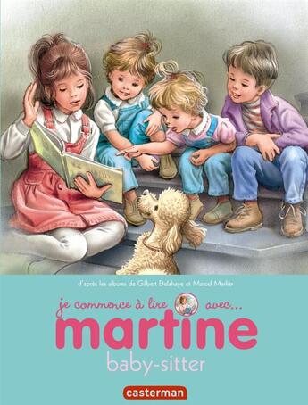 Couverture du livre « Martine baby sitter » de Delahaye Gilbert et Marlier Marcel aux éditions Casterman