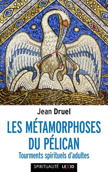 Couverture du livre « Les Métamorphoses du pélican : Tourments spirituels d'adultes » de Jean Druel aux éditions Cerf