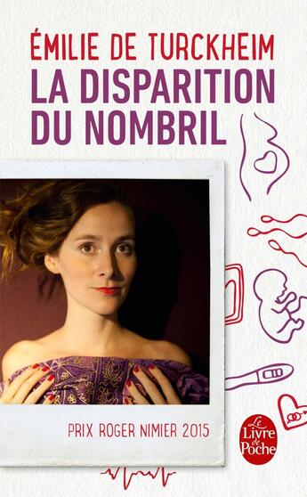 Couverture du livre « La disparition du nombril » de Emilie De Turckheim aux éditions Le Livre De Poche