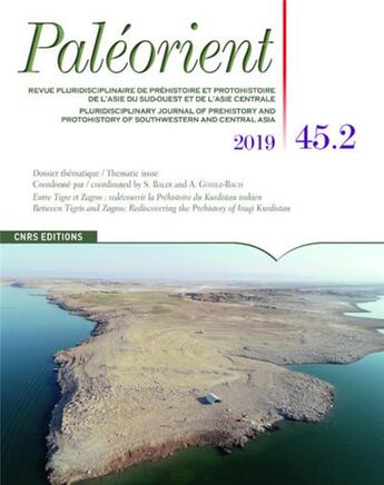 Couverture du livre « Paleorient 45.2 » de  aux éditions Cnrs