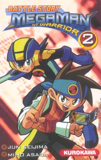 Couverture du livre « Megaman nt warrior Tome 2 » de Miho Asada et Jun Keijima aux éditions Kurokawa