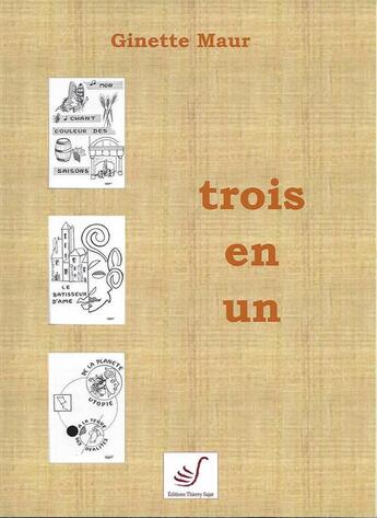 Couverture du livre « Des souffles de coeur » de Ginette Maur aux éditions Thierry Sajat