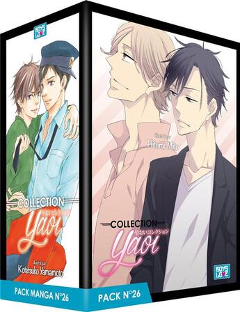 Couverture du livre « Coffret yaoi n°26 ; 5 tomes » de  aux éditions Boy's Love