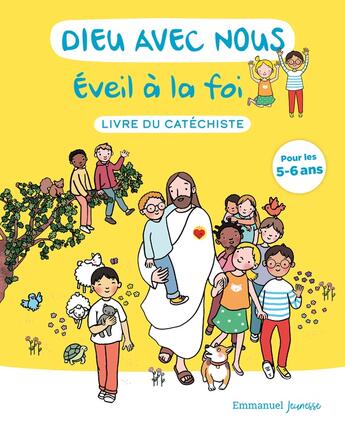 Couverture du livre « Dieu avec nous : éveil à la foi : livre du catéchiste » de Communaute De L'Emmanuel aux éditions Emmanuel