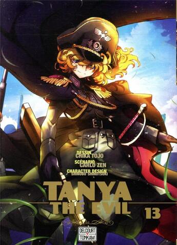 Couverture du livre « Tanya the evil Tome 13 » de Carlo Zen et Chika Tojo et Shinobu Shinotsuki aux éditions Delcourt