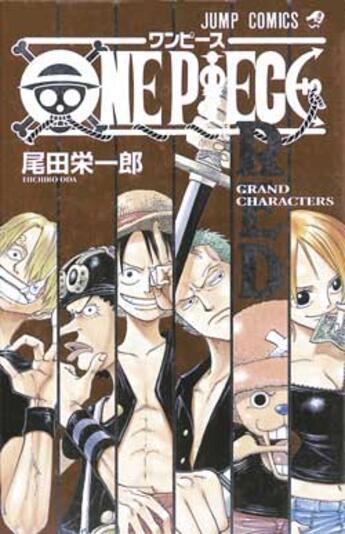 Couverture du livre « One Piece : red ; grands characters » de Eiichiro Oda aux éditions Glenat